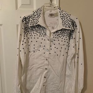 Western horse show shirt